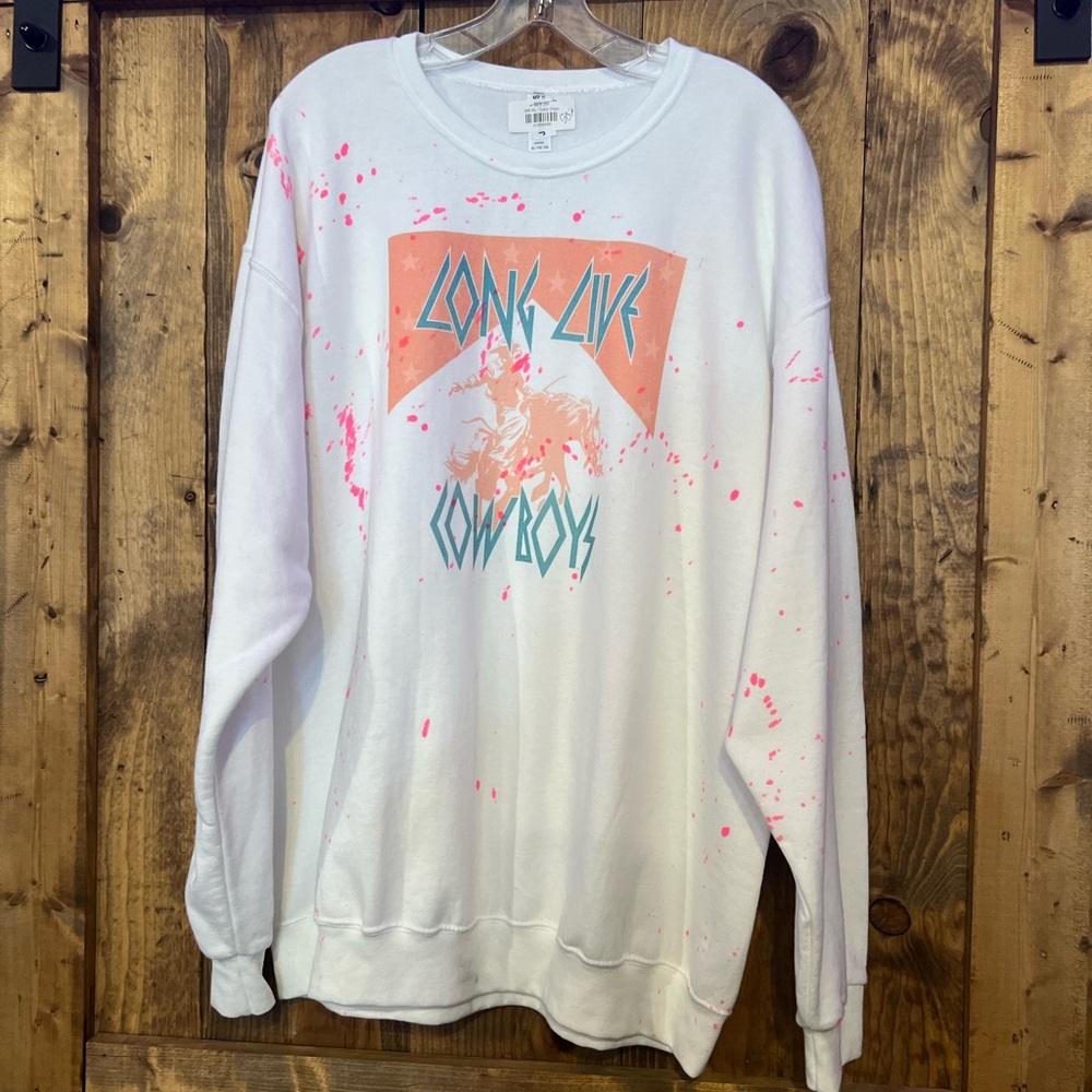 “Long Live Cowboys” Crewneck